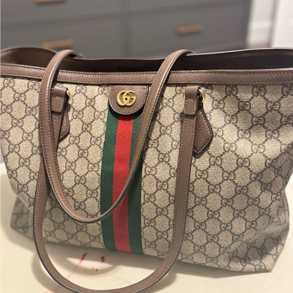 Gucci Ophidia Medium tote brown - barely used - Picture 2 of 6